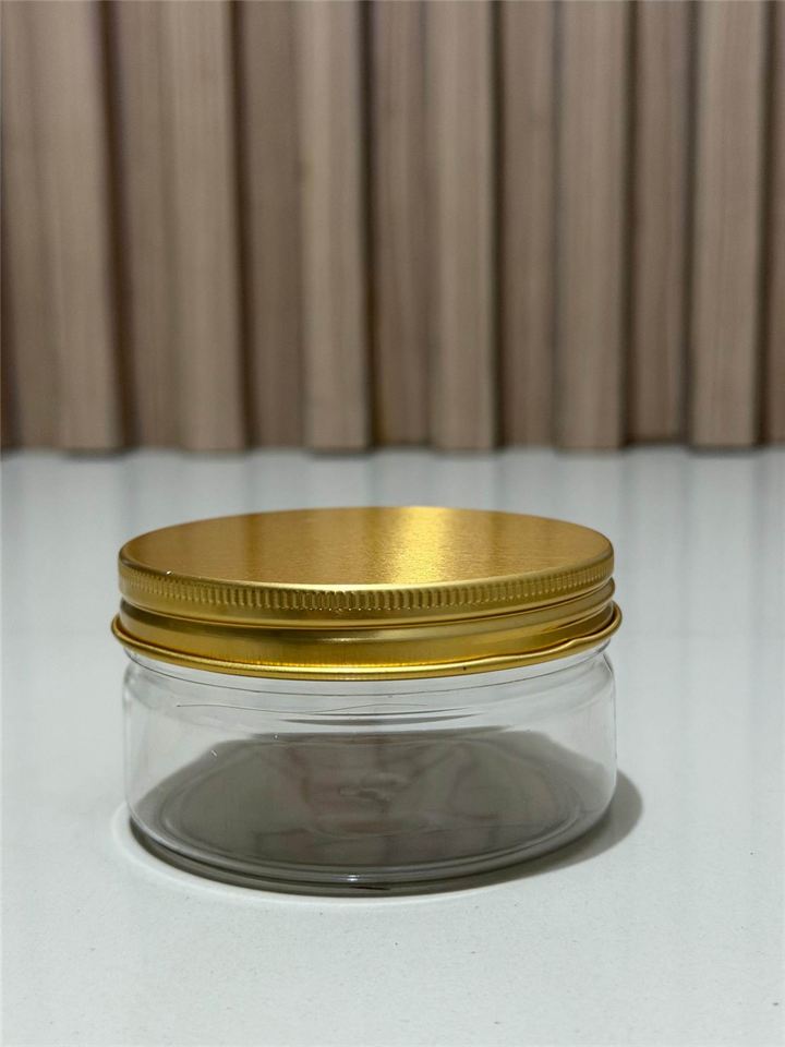 Toples Tabung Tutup Aluminium Gold 200 ml