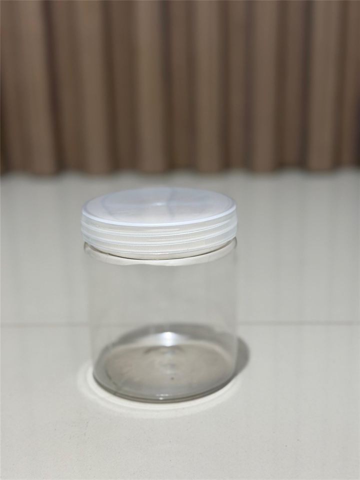 Toples Tabung Tutup Plastik Transparan